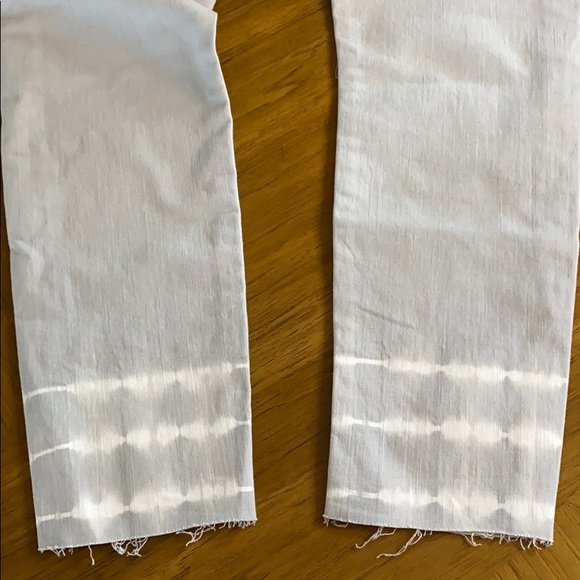 LOFT TIE DYE HIGH RISE SKINNY CROP JEANS - Picture 3 of 11